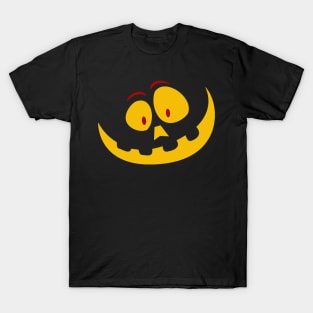 Funny Pumpkin Face Halloween Costume! T-Shirt